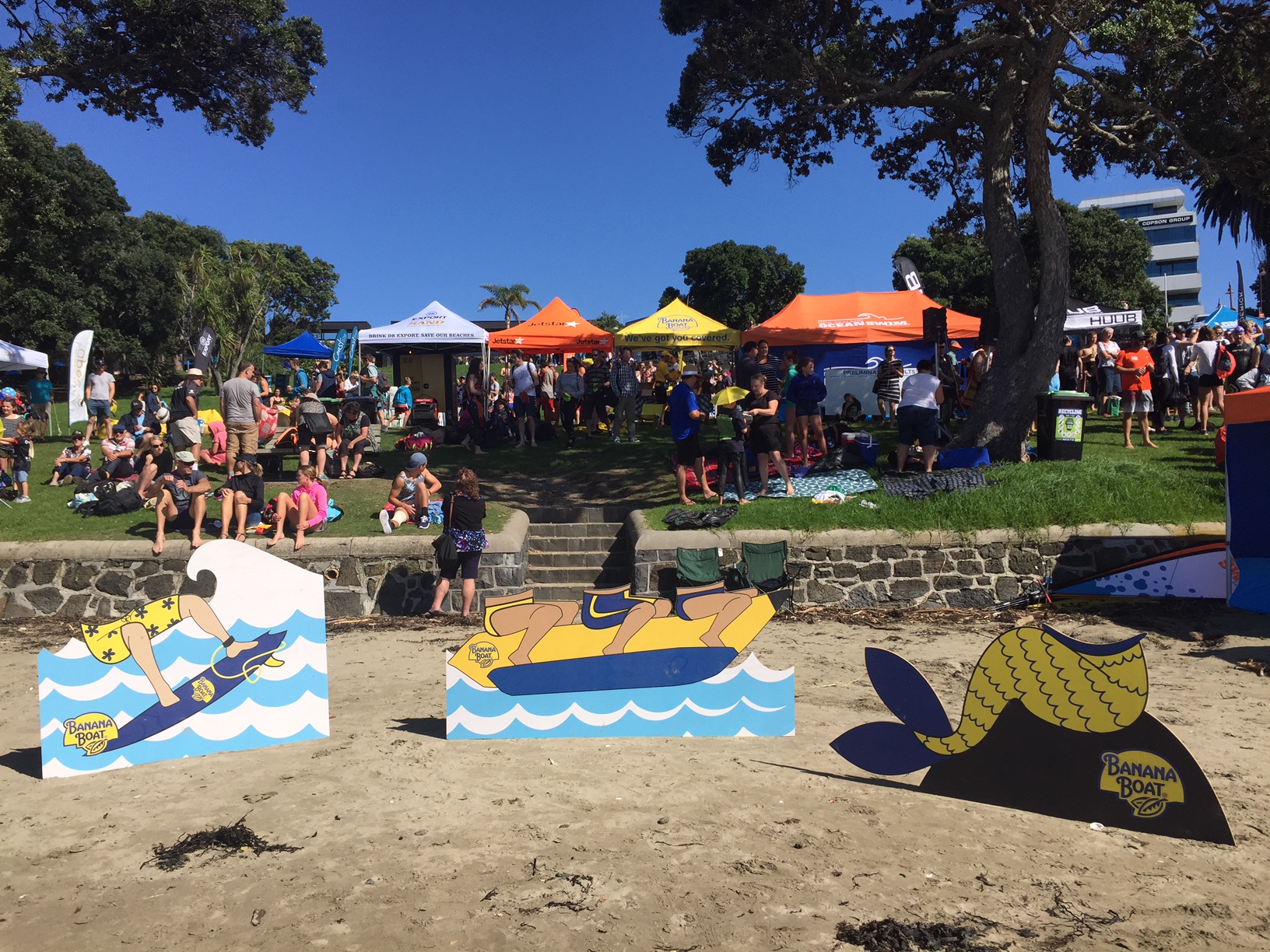 Banana boat swim series